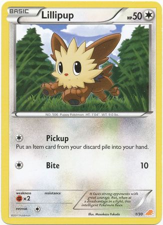 Lillipup (1/30) [Black & White: Trainer Kit - Excadrill] | Good Games North