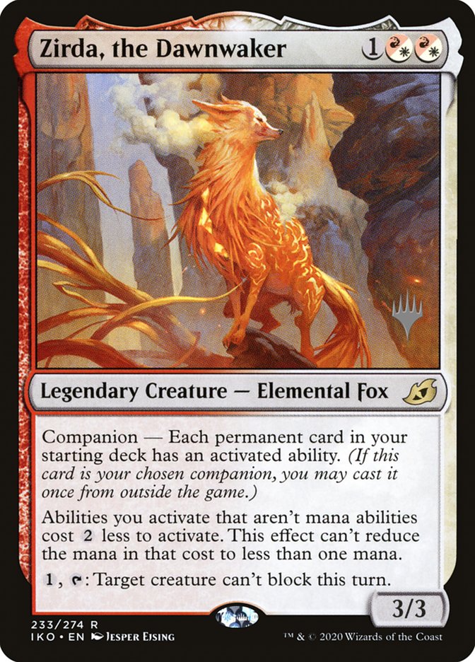 Zirda, the Dawnwaker (Promo Pack) [Ikoria: Lair of Behemoths Promos] | Good Games North