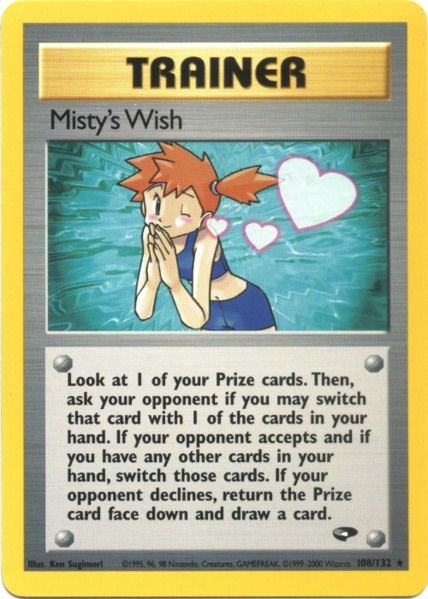 Misty's Wish (108/132) [Gym Challenge Unlimited] | Good Games North