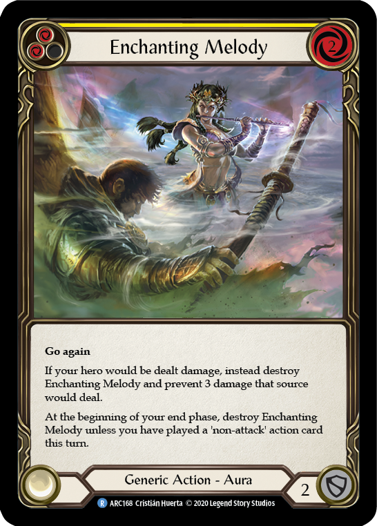Enchanting Melody (Yellow) [U-ARC168] Unlimited Rainbow Foil | Good Games North