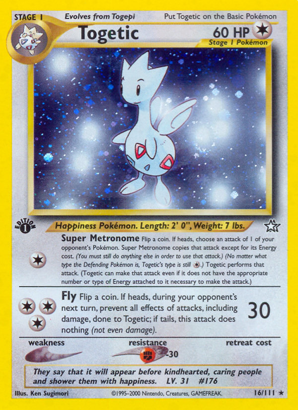 Togetic (16/111) [Neo Genesis 1st Edition] | Good Games North