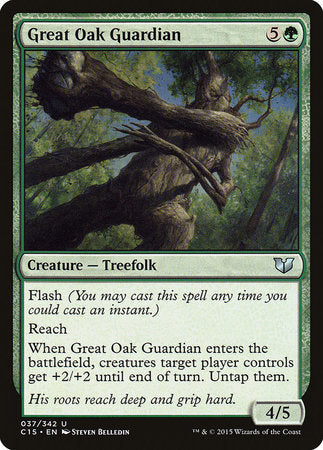 Great Oak Guardian [Commander 2015] | Good Games North