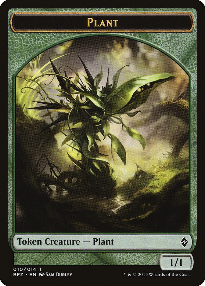 Plant [Battle for Zendikar Tokens] | Good Games North