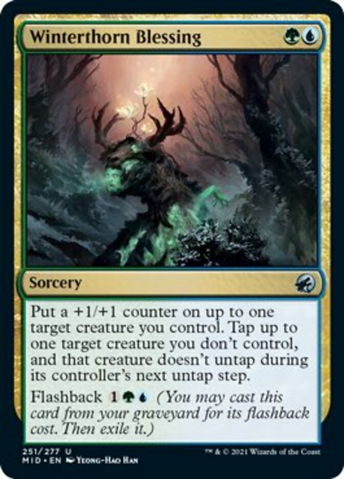 Winterthorn Blessing [Innistrad: Midnight Hunt] | Good Games North