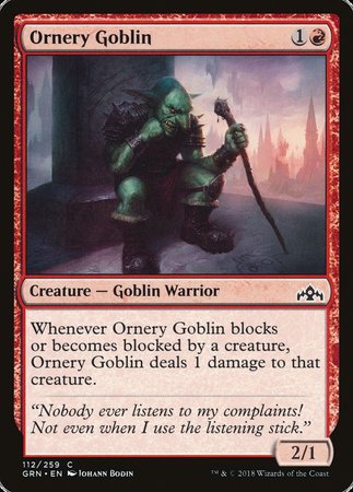 Ornery Goblin [Guilds of Ravnica] | Good Games North