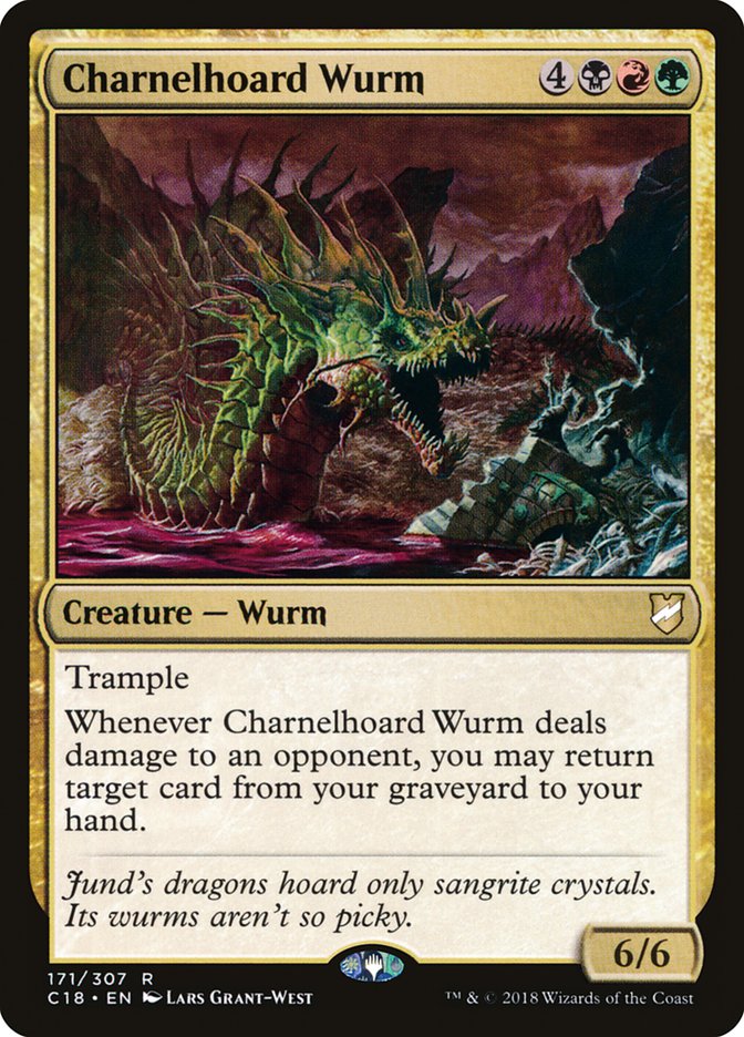 Charnelhoard Wurm [Commander 2018] | Good Games North