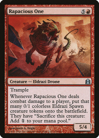Rapacious One [Commander 2011] | Good Games North