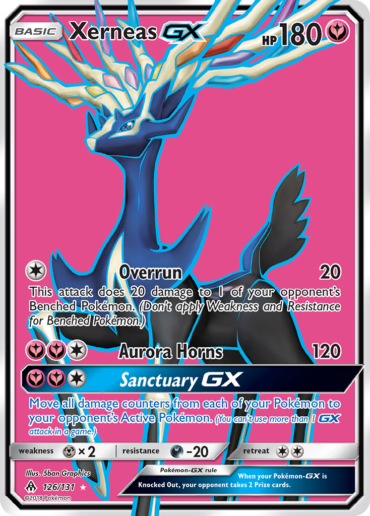 Xerneas GX (126/131) [Sun & Moon: Forbidden Light] | Good Games North