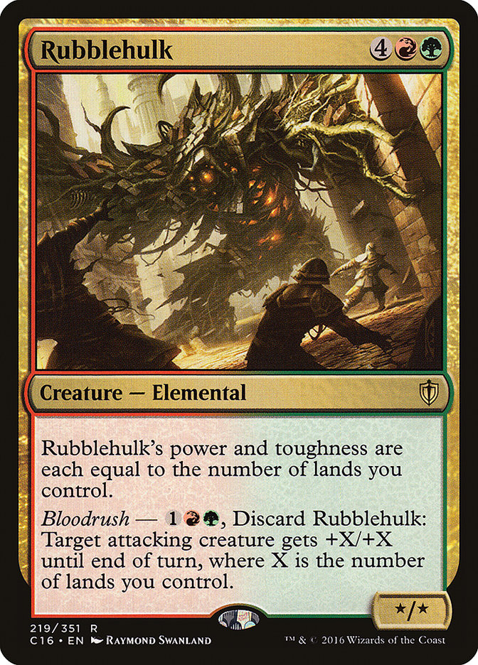 Rubblehulk [Commander 2016] | Good Games North