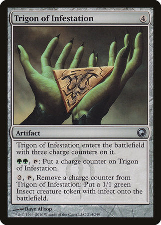 Trigon of Infestation [Scars of Mirrodin] | Good Games North