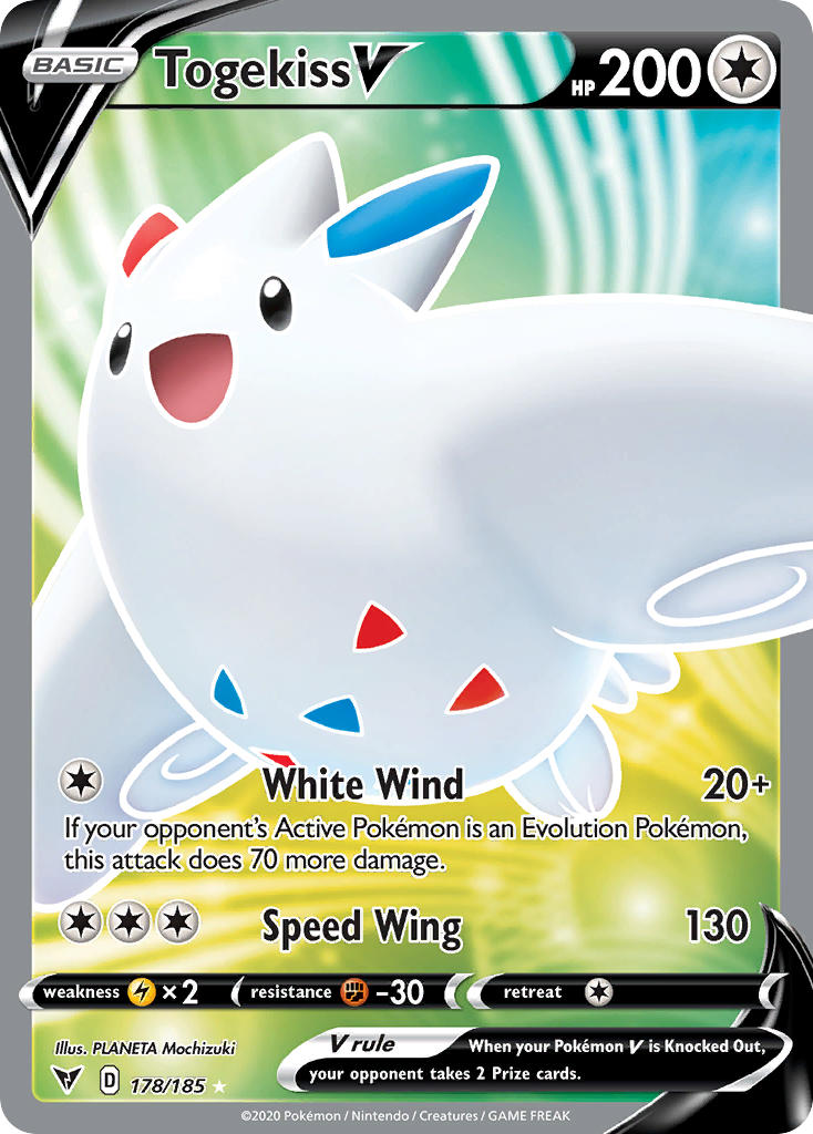 Togekiss V (178/185) [Sword & Shield: Vivid Voltage] | Good Games North