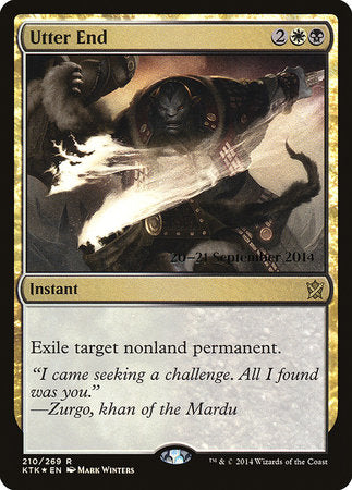 Utter End [Khans of Tarkir Promos] | Good Games North