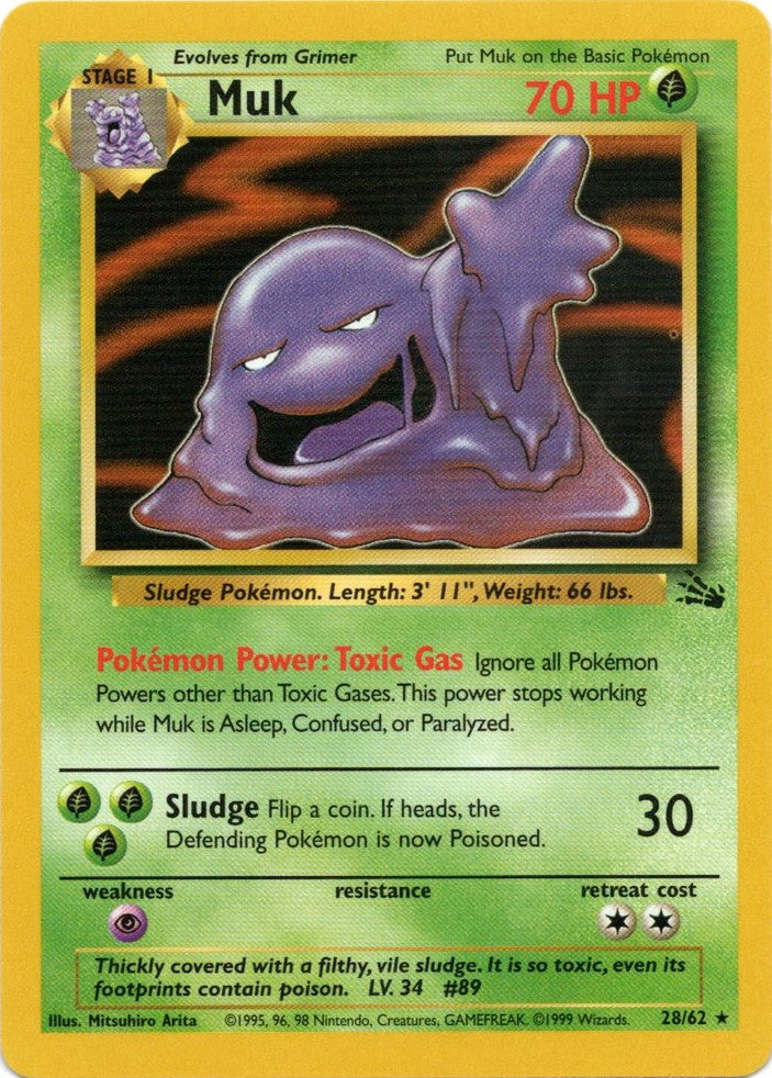 Muk (28/62) [Fossil Unlimited] | Good Games North