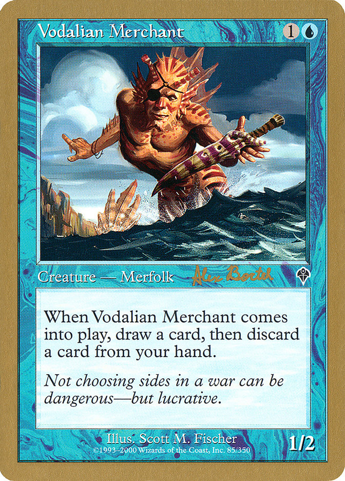 Vodalian Merchant (Alex Borteh) [World Championship Decks 2001] | Good Games North