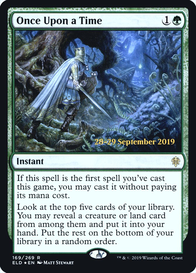 Once Upon a Time  [Throne of Eldraine Prerelease Promos] | Good Games North