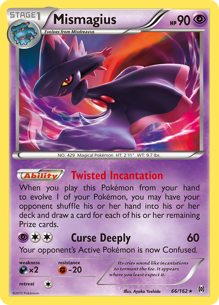 Mismagius (66/162) [XY: BREAKthrough] | Good Games North