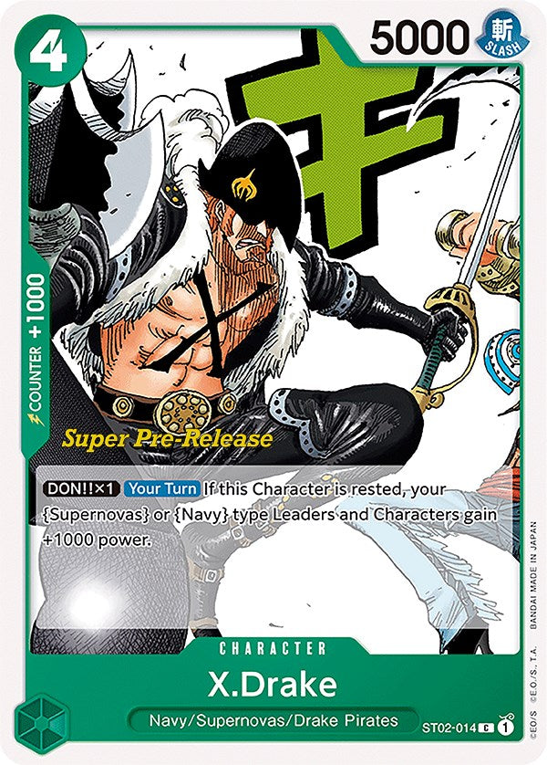 X.Drake [Super Pre-Release Starter Deck: Worst Generation] | Good Games North