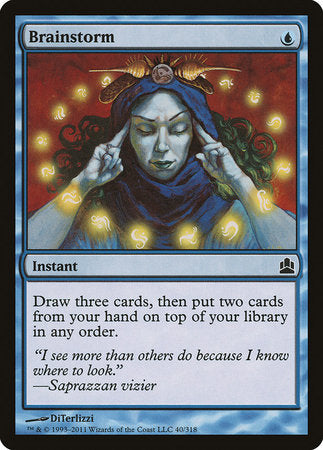 Brainstorm [Commander 2011] | Good Games North