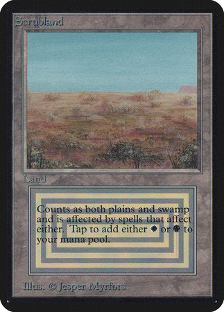 Scrubland [Limited Edition Alpha] | Good Games North