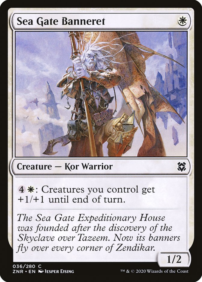 Sea Gate Banneret [Zendikar Rising] | Good Games North