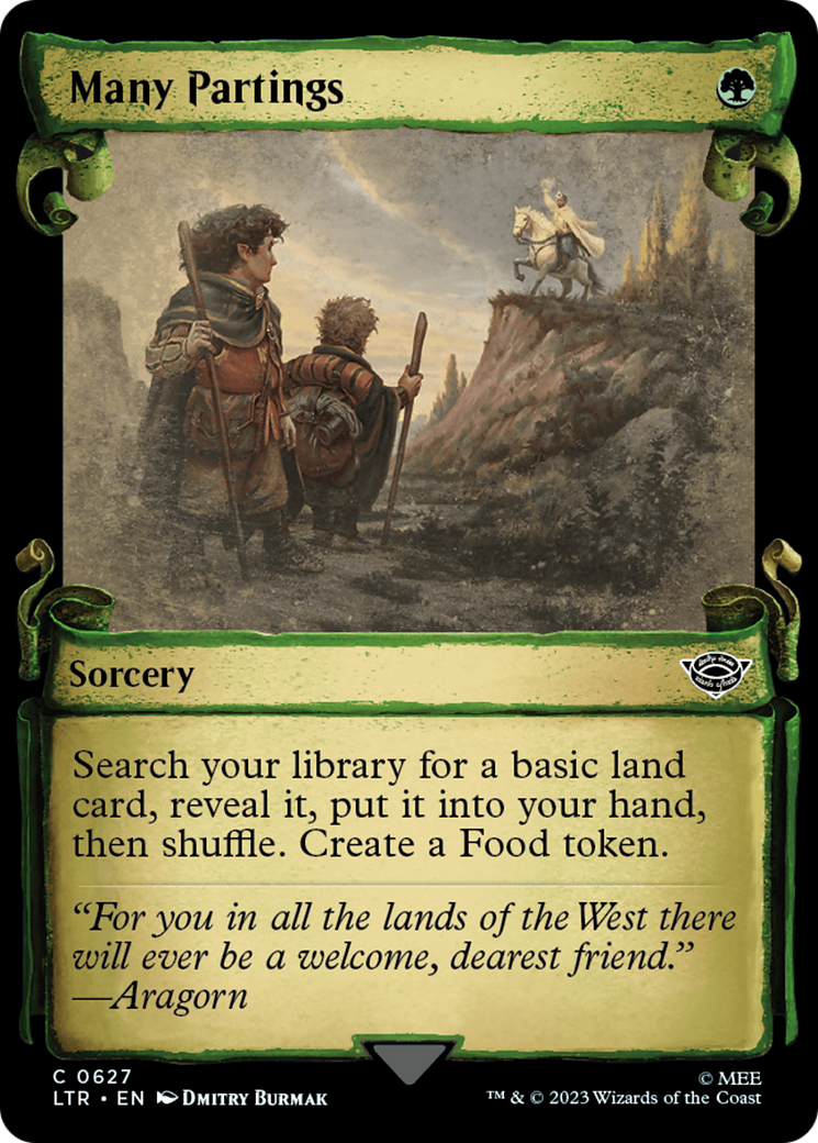 Many Partings [The Lord of the Rings: Tales of Middle-Earth Showcase Scrolls] | Good Games North
