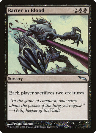 Barter in Blood [Mirrodin] | Good Games North
