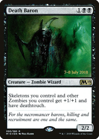 Death Baron [Core Set 2019 Promos] | Good Games North