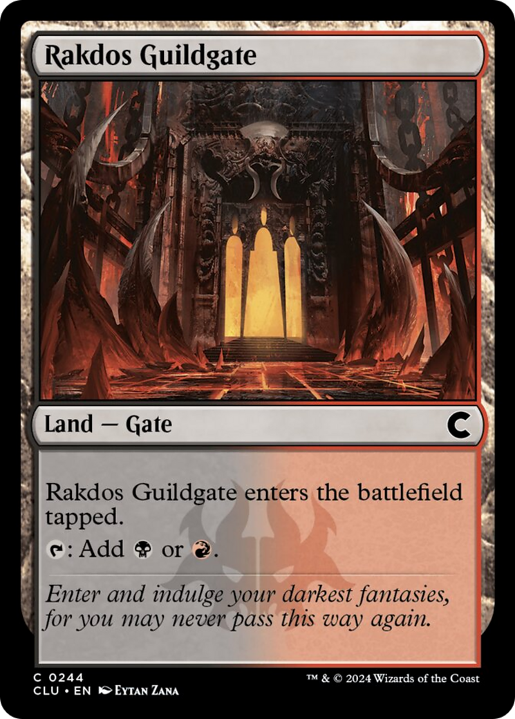 Rakdos Guildgate [Ravnica: Clue Edition] | Good Games North
