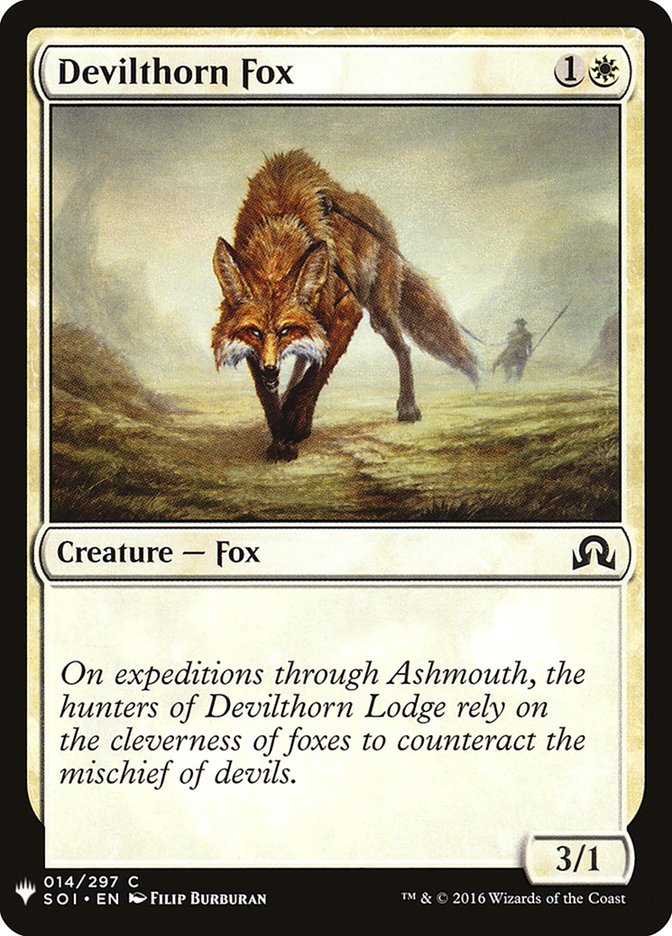 Devilthorn Fox [Mystery Booster] | Good Games North