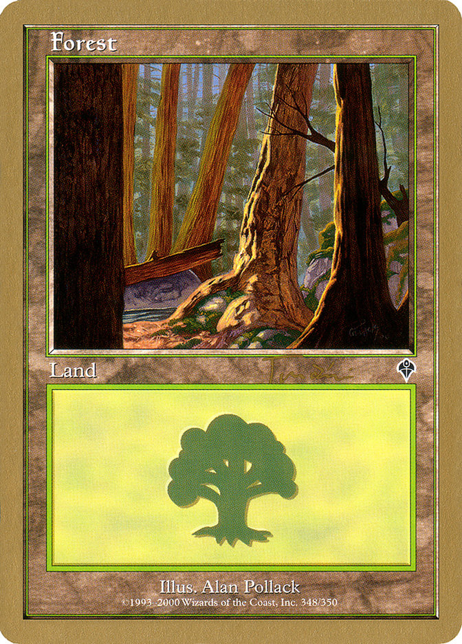 Forest (jt348a) (Jan Tomcani) [World Championship Decks 2001] | Good Games North