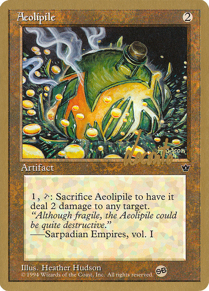 Aeolipile (Michael Loconto) (SB) [Pro Tour Collector Set] | Good Games North