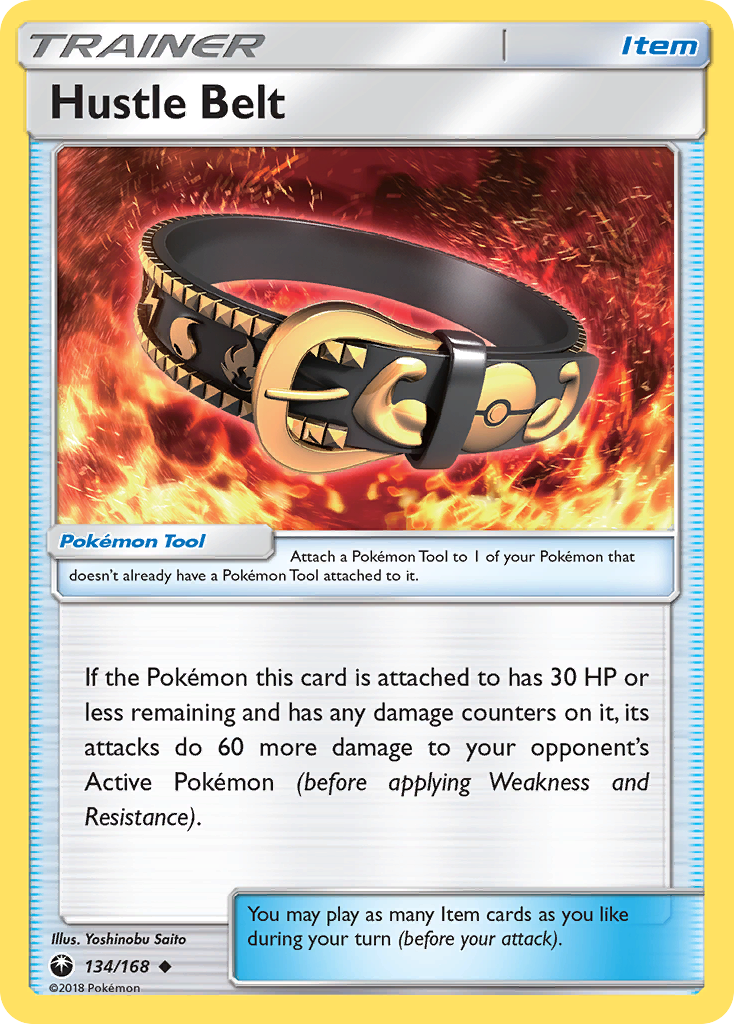 Hustle Belt (134/168) [Sun & Moon: Celestial Storm] | Good Games North