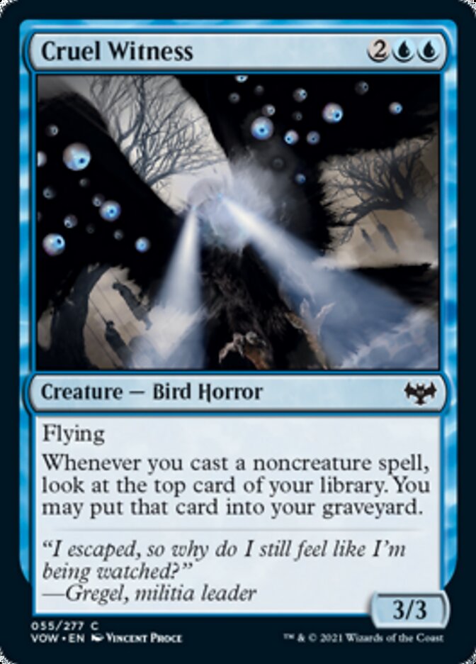 Cruel Witness [Innistrad: Crimson Vow] | Good Games North