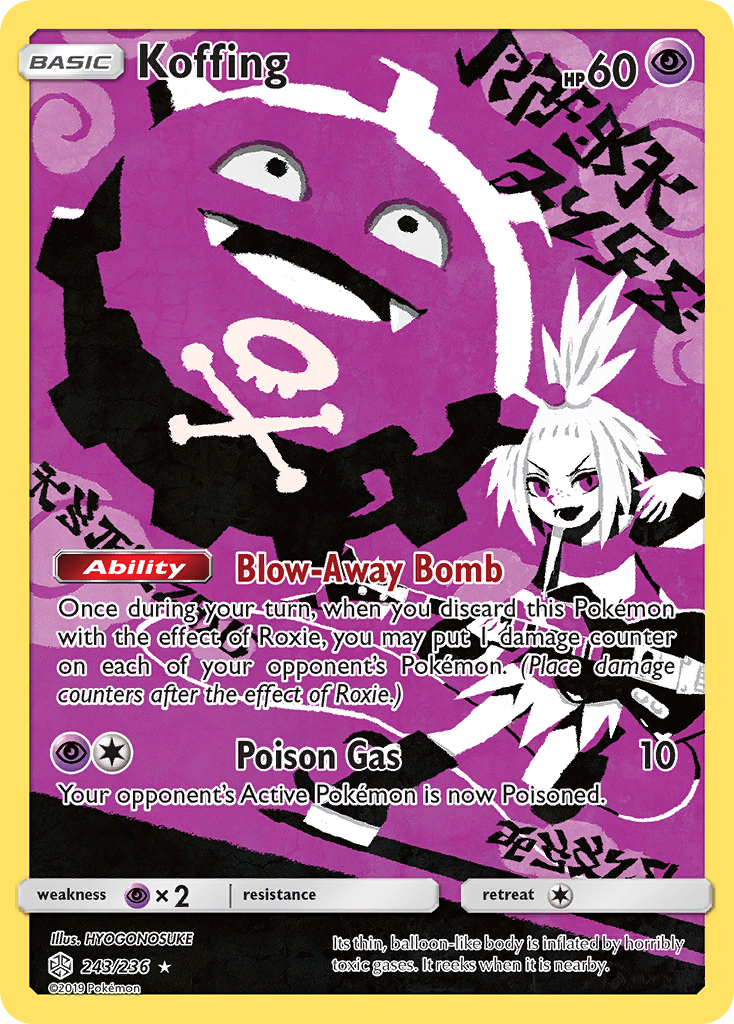 Koffing (243/236) [Sun & Moon: Cosmic Eclipse] | Good Games North