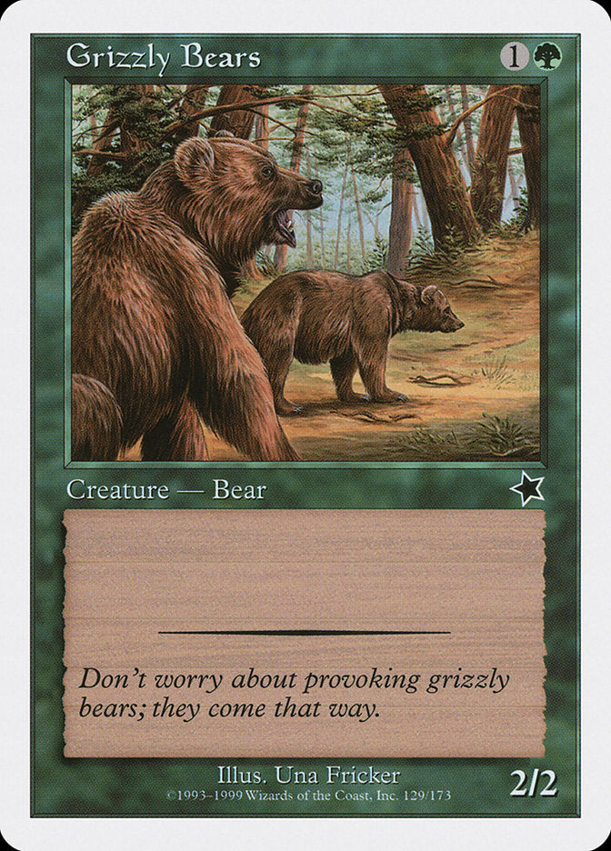 Grizzly Bears [Starter 1999] | Good Games North