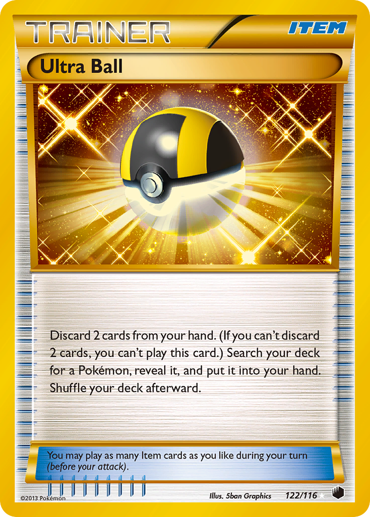 Ultra Ball (122/116) [Black & White: Plasma Freeze] | Good Games North