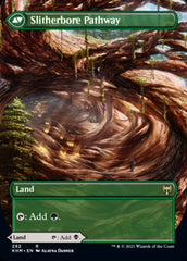 Darkbore Pathway // Slitherbore Pathway (Borderless Alternate Art) [Kaldheim] | Good Games North