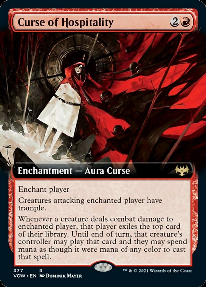 Curse of Hospitality (Extended) [Innistrad: Crimson Vow] | Good Games North