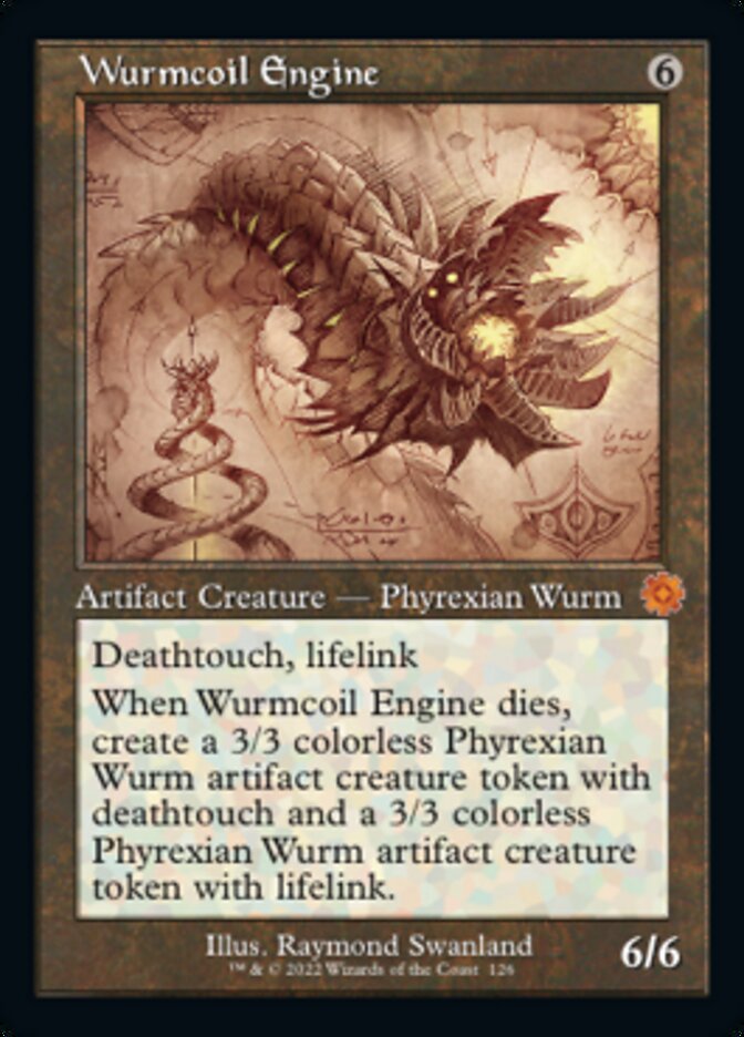 Wurmcoil Engine (Retro Schematic) [The Brothers' War Retro Artifacts] | Good Games North