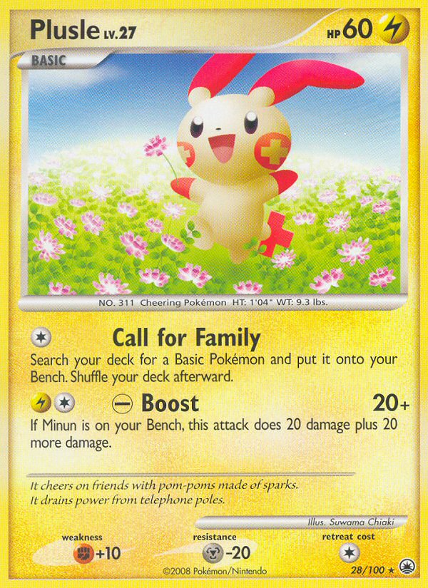 Plusle (28/100) [Diamond & Pearl: Majestic Dawn] | Good Games North