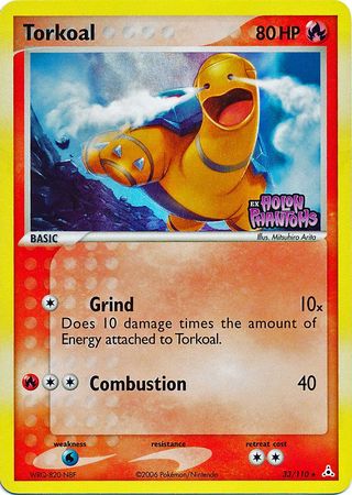 Torkoal (33/110) (Stamped) [EX: Holon Phantoms] | Good Games North