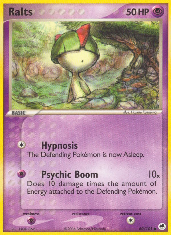 Ralts (60/101) [EX: Dragon Frontiers] | Good Games North