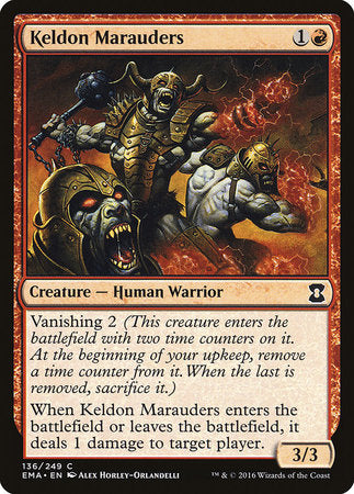 Keldon Marauders [Eternal Masters] | Good Games North