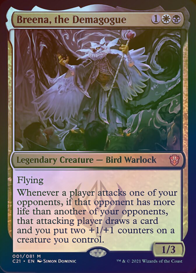 Breena, the Demagogue (Display Commander) [Commander 2021] | Good Games North