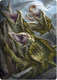 Grakmaw, Skyclave Ravager Art Card [Zendikar Rising Art Series] | Good Games North