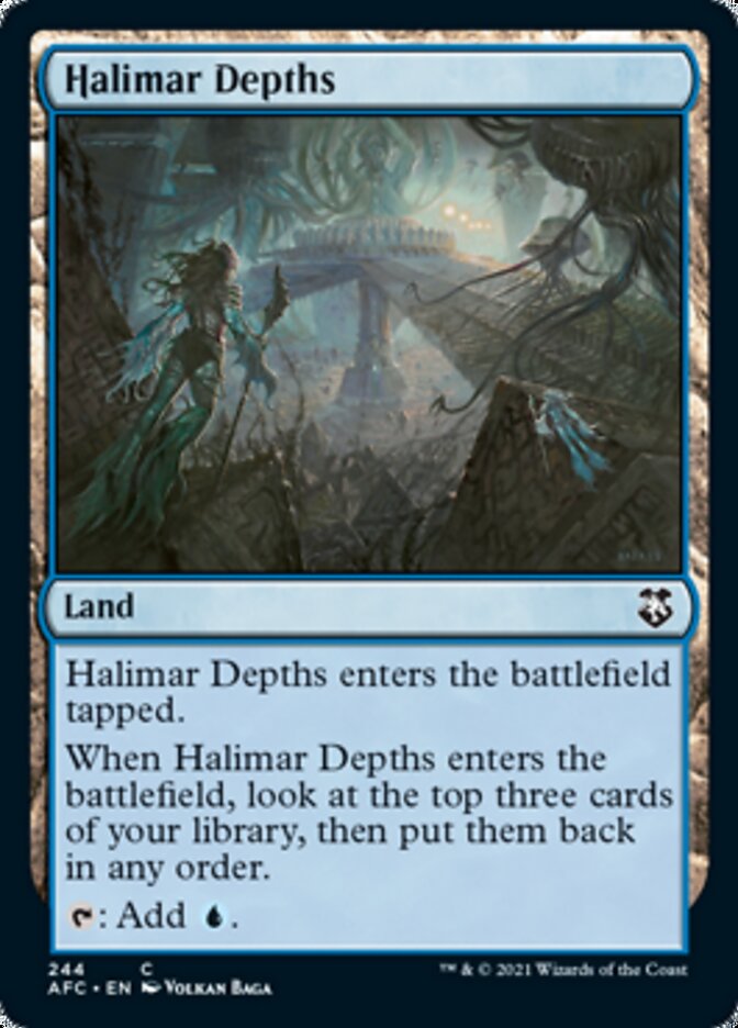 Halimar Depths [Dungeons & Dragons: Adventures in the Forgotten Realms Commander] | Good Games North
