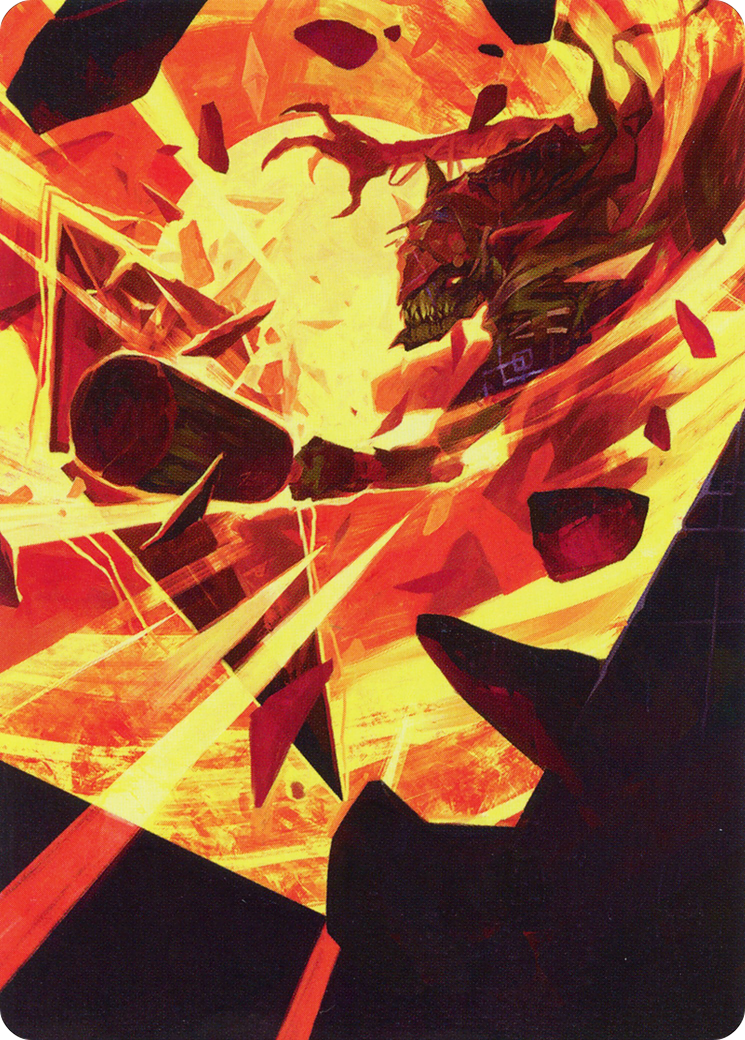 Zada, Hedron Grinder Art Card [March of the Machine Art Series] | Good Games North