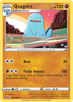 Quagsire (084/185) [Sword & Shield: Vivid Voltage] | Good Games North