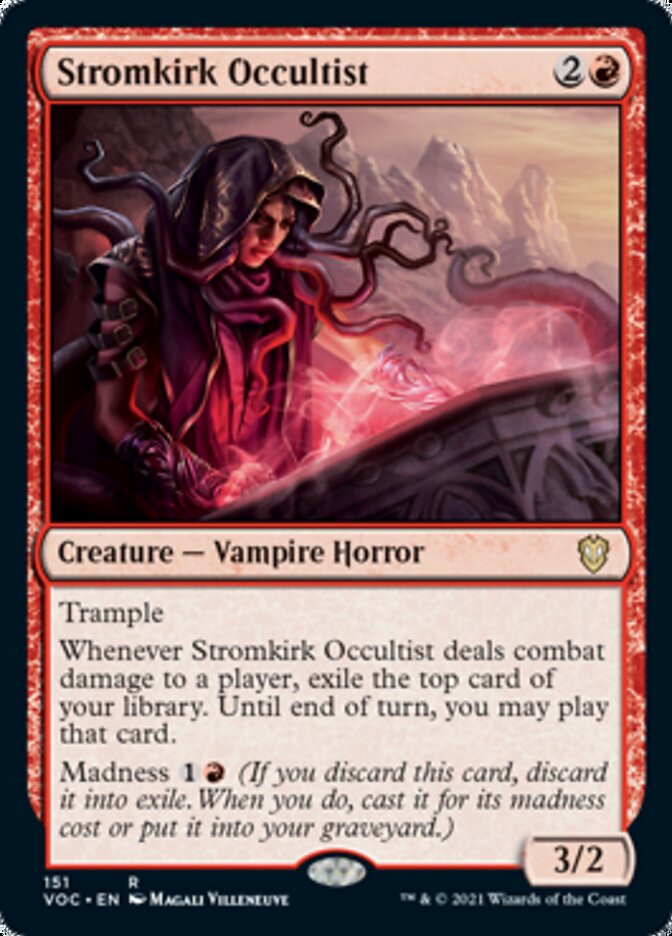 Stromkirk Occultist [Innistrad: Crimson Vow Commander] | Good Games North