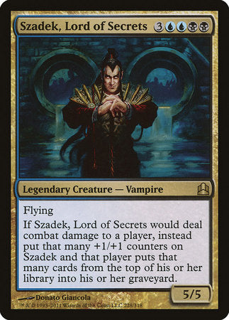 Szadek, Lord of Secrets [Commander 2011] | Good Games North